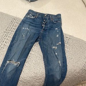 Barely worn agolde jeans!! Size 26